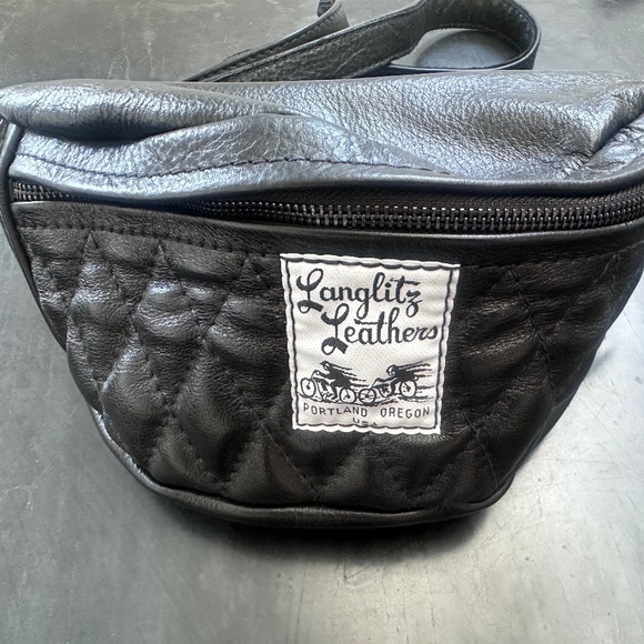 Langlitz Leather Other - Motorcycle Bag: Langlitz Leathers Fanny